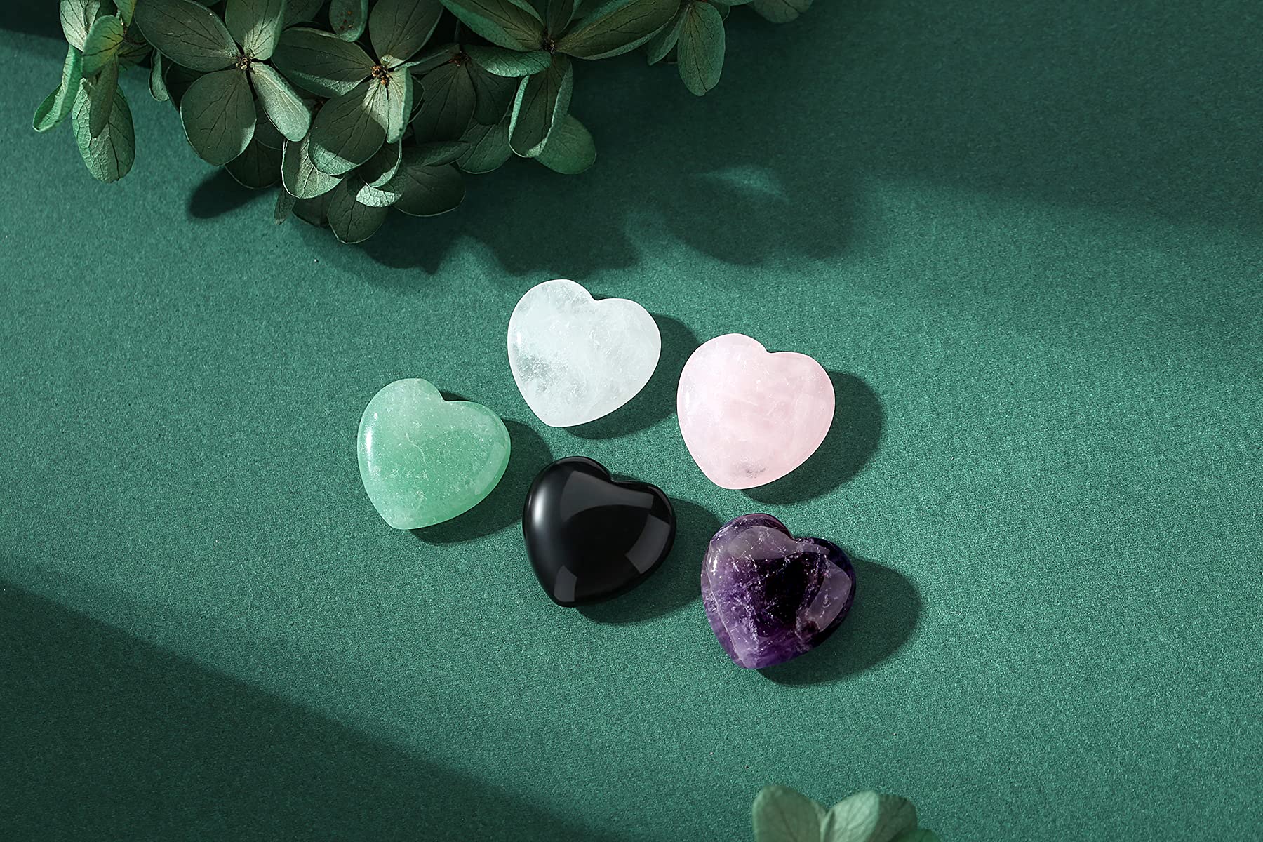 Yatoujuzi obsidienne cœur: pierre protectrice pour l'ancrage et le rééquilibrage émotionnel.