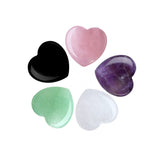 Yatoujuzi rose quartz cœur: pierre d'amour pour calmer l'esprit et favoriser la douceur.