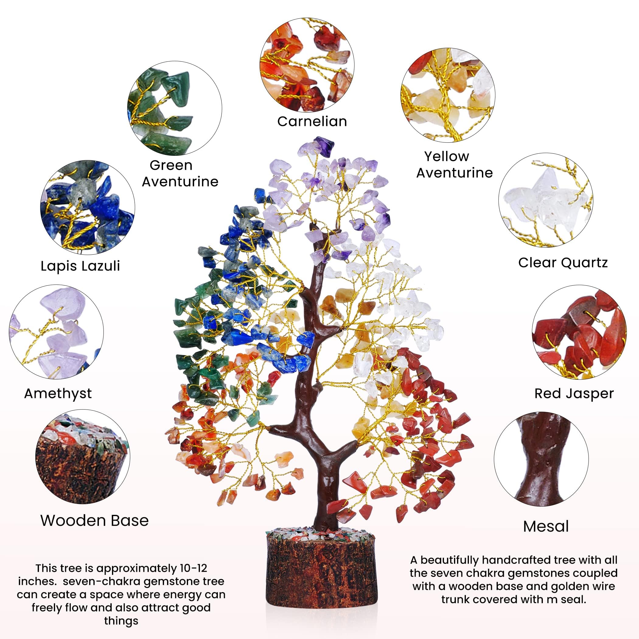 YATSKIA Arbre Feng Shui – décor élégant pour bureau et maison.