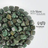 Pierres décoratives YATSKIA aventurine verte — ambiance zen à la maison.