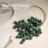 YATSKIA aventurine verte – pierres polies prêtes pour décoration.