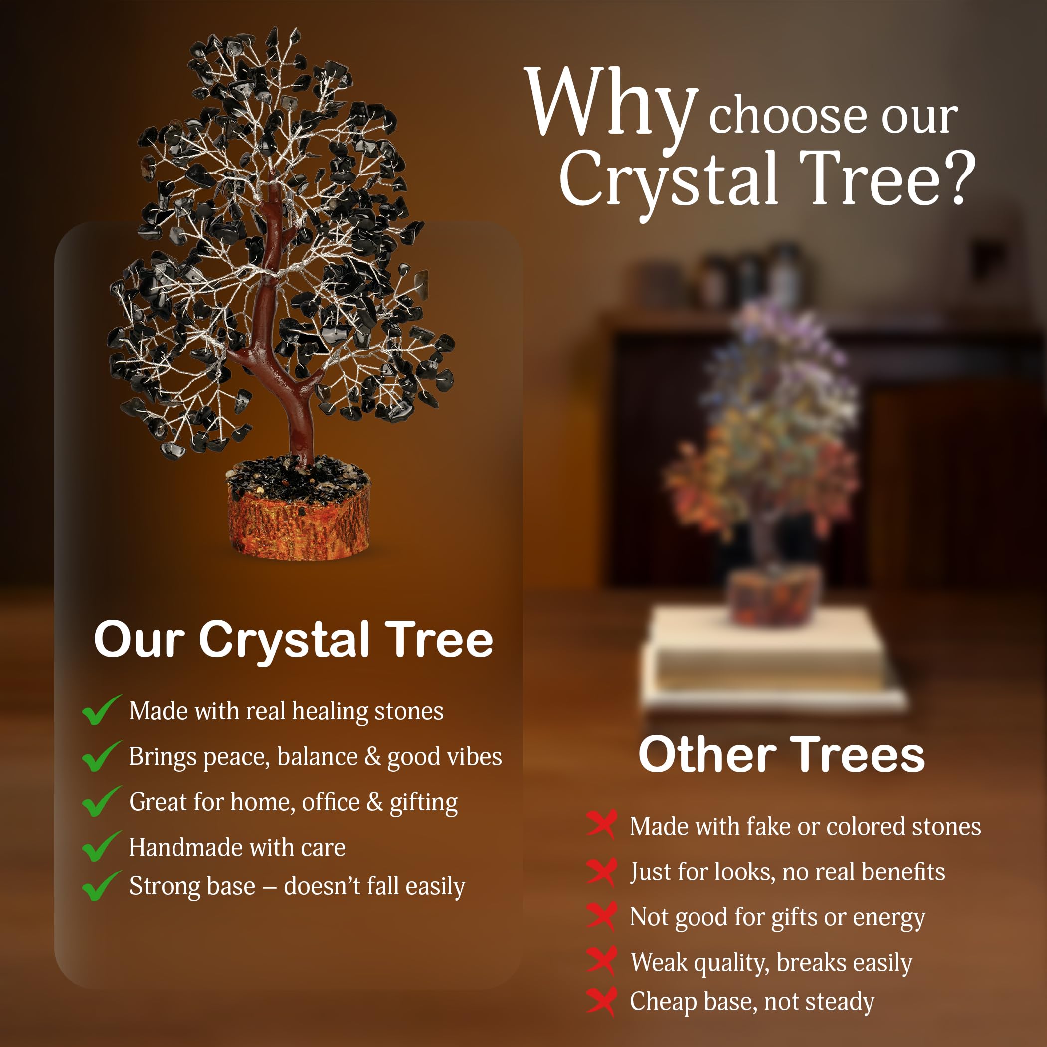 Décoration cristal chic – cadeau spirituel élégant