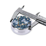 Etui compact Koala Fleurs de Yaxongx pour petites pilules et vitamines.