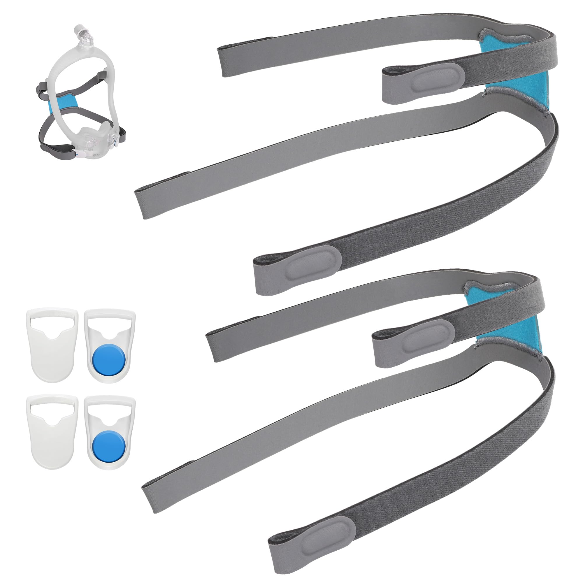 YBWM AirFit F30i headgear ensemble, confort nocturne et ajustement sûr.