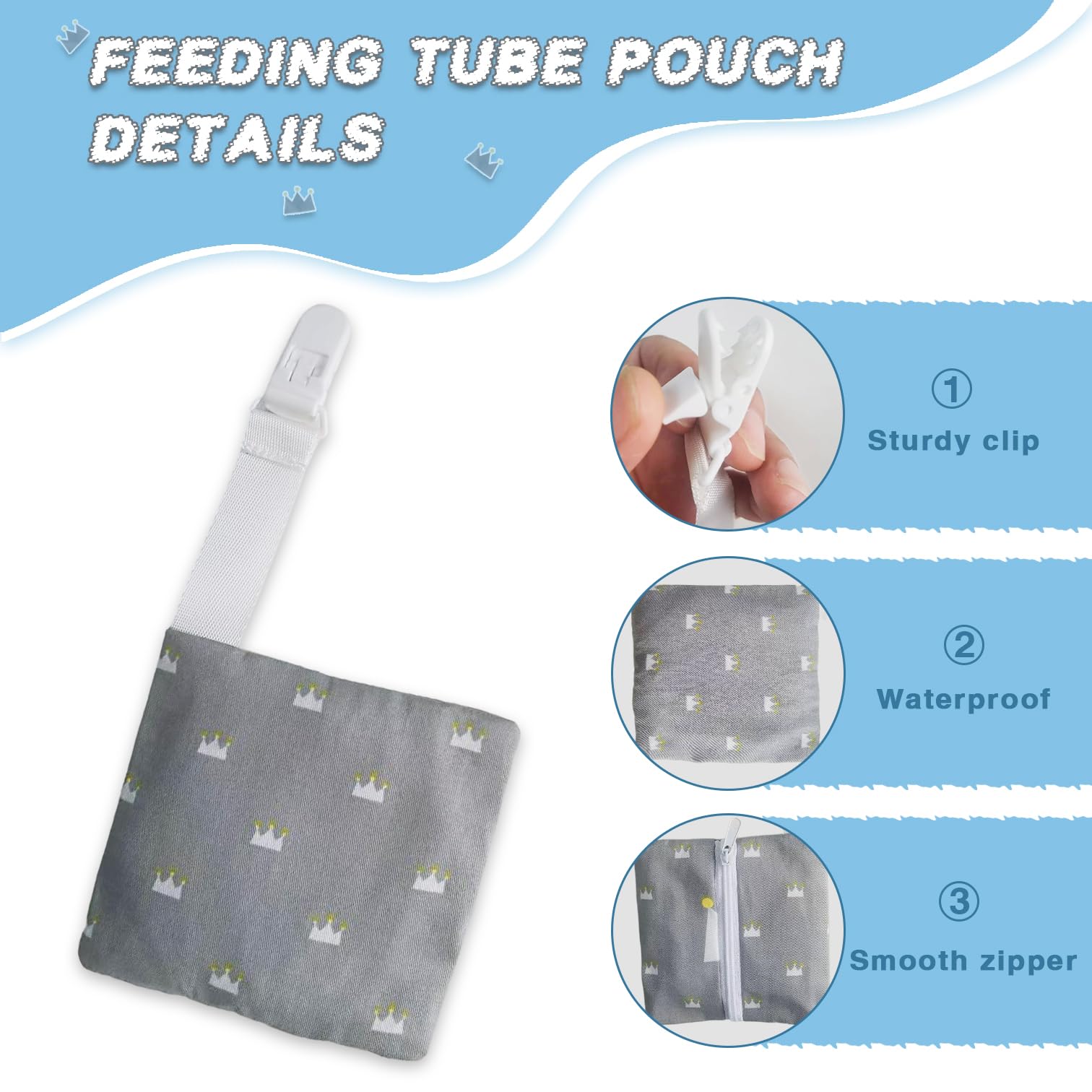 Pochette de maintien du tube pour vêtements YBWYDH: protège les vêtements et évite les tirages.
