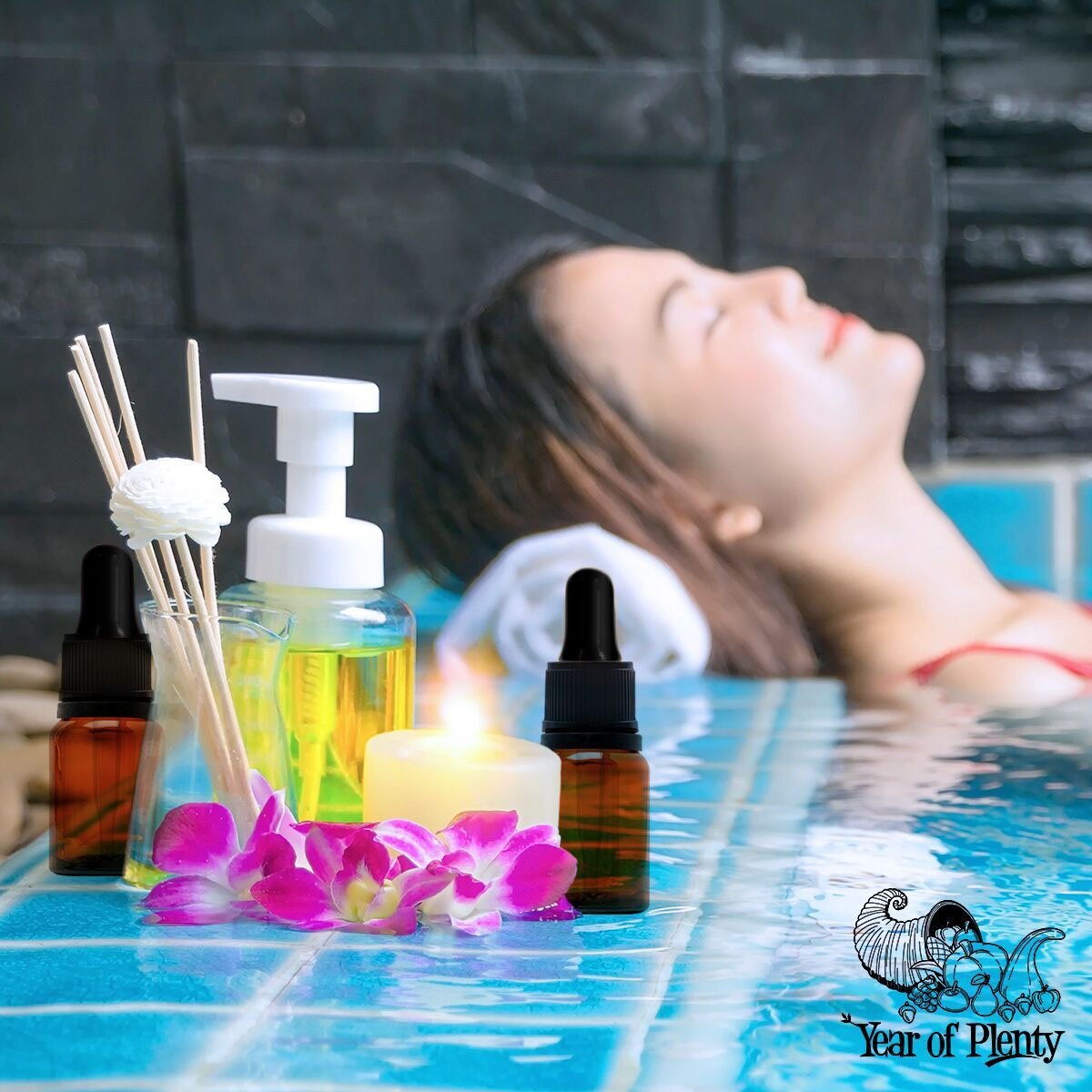 Goutteur Year of Plenty pour bouteilles 5ml – dosage fluide et précis.