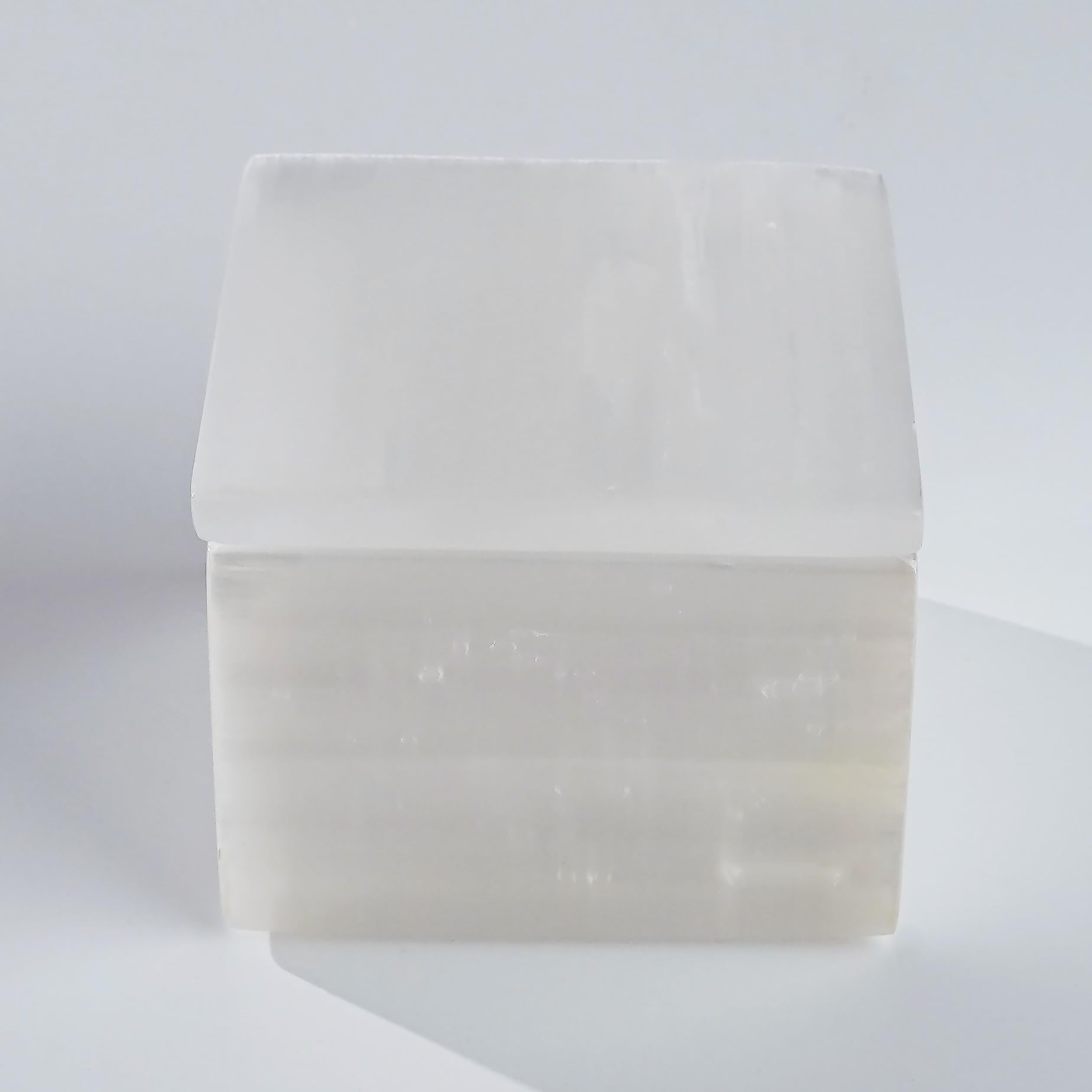 YeasHome ambiance calme selenite eclat blanc, parfait pour bureau ou chambre