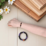YECRUX bracelet cristal tourmaline noire, apporte protection et énergie stabilisante au poignet.