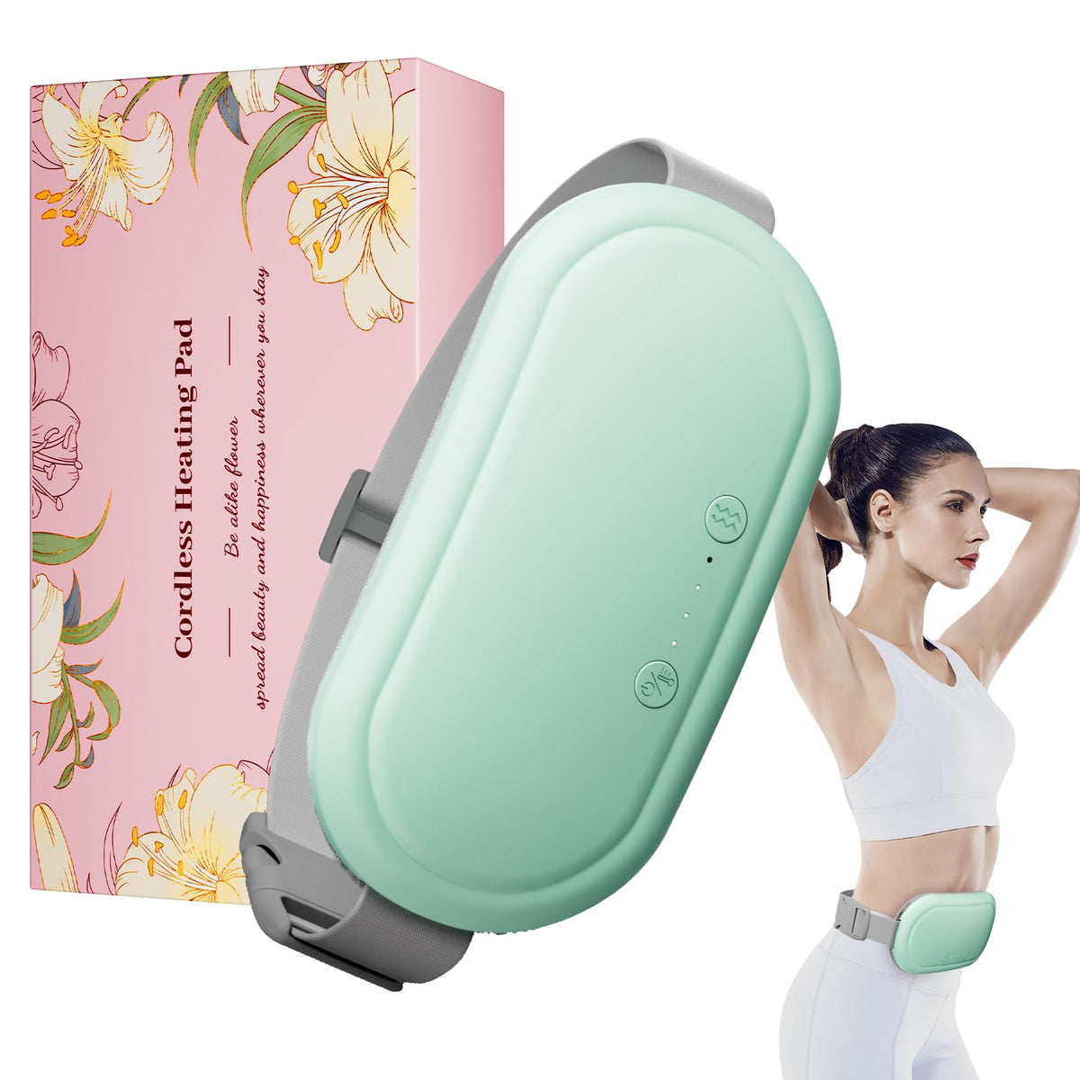 Chauffe-pansement yeklike portable offrant une chaleur ciblée pour les règles.