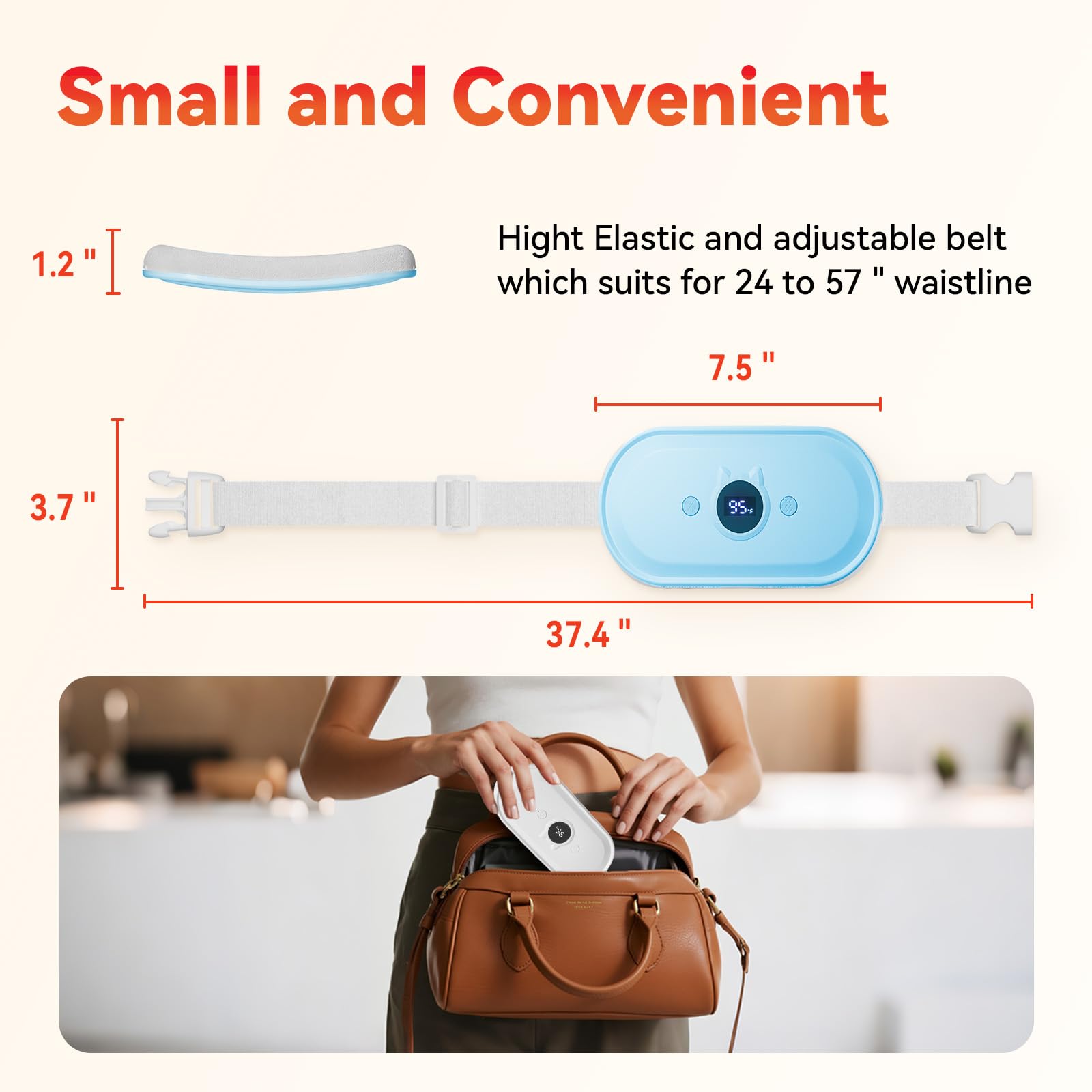 Sangle élastique reglable yeklike s’adaptant à toutes tailles