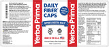 Yerba Prima Daily Fiber Caps: fibres insolubles pour le transit et l'équilibre