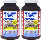 Yerba Prima Psyllium, bouteilles 340 g prêtes pour soutenir la régularité.