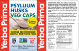 Yerba Prima Psyllium Husk Capsules - sans gluten et sans OGM, qualité premium.