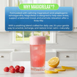 Yesnap MAGICRELAX bouteille-ouverte facilitant le dosage quotidien