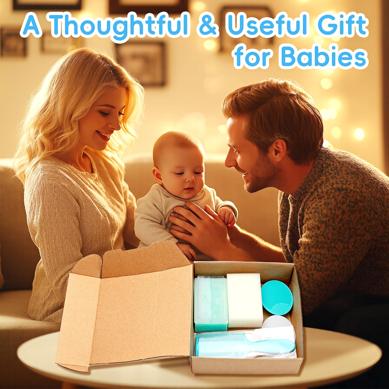 YESYBC kit bain bébé, ensemble pratique pour routine quotidienne.
