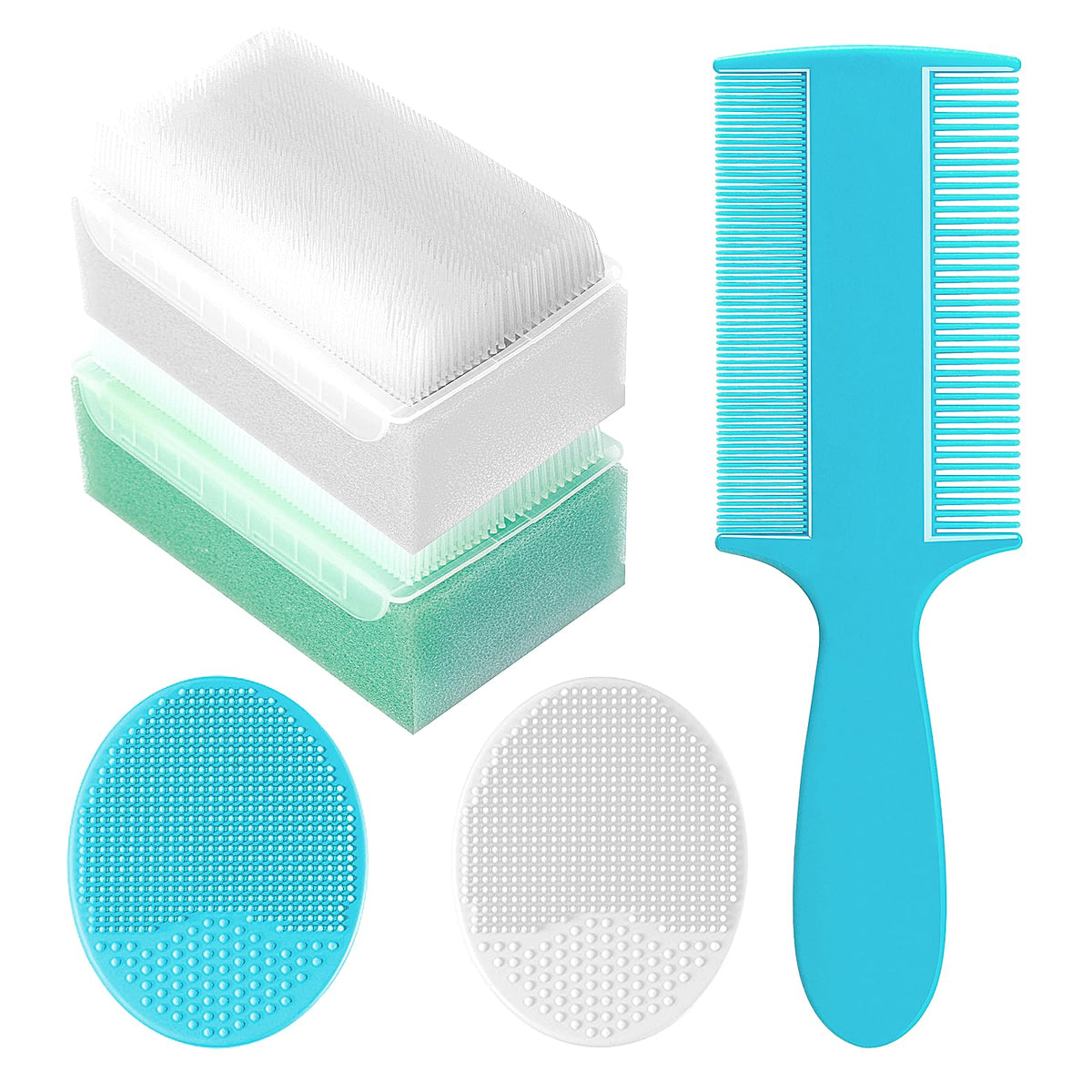 YESYBC kit brosses croûtes-lait ensemble, nettoyage en douceur du cuir chevelu délicat.