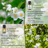 yethious huile gardenia – bouteille ambre, parfum délicat et frais