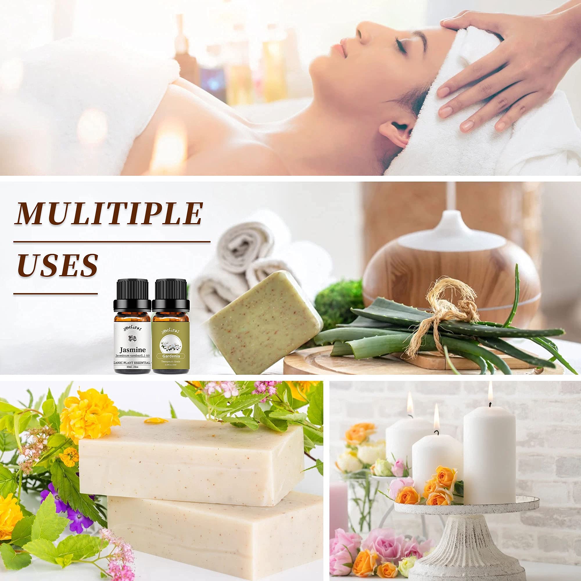 yethious diffuseur aromathérapie – diffusion fluide pour ambiance calme