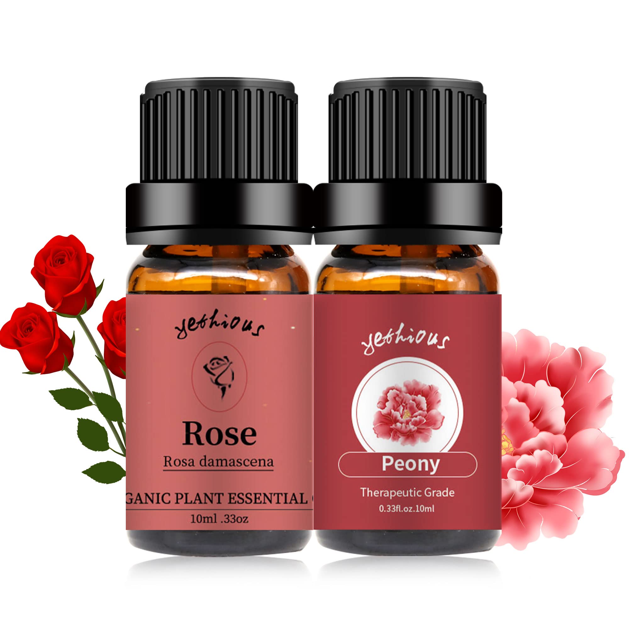 Contrôle qualité: huile essentielle Yethious rose et pivoine ultra-pures