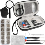 Kit Yewltvep pour lunettes avec vis et étui, prêt à l’emploi.