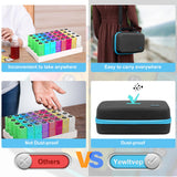 Yewltvep organisateur BPA-free PP multicolore facilite la vue rapide