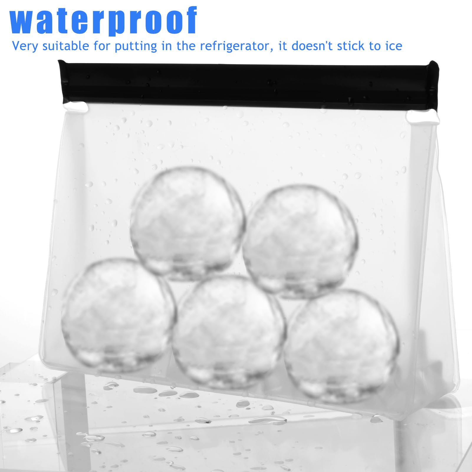 Sacs glace dimensions 25,4 x 18,5 cm – YEXEXINM, rangement optimisé.