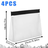Sacs glace réutilisables YEXEXINM – fermeture ZIP sécurisée pour éviter les fuites.