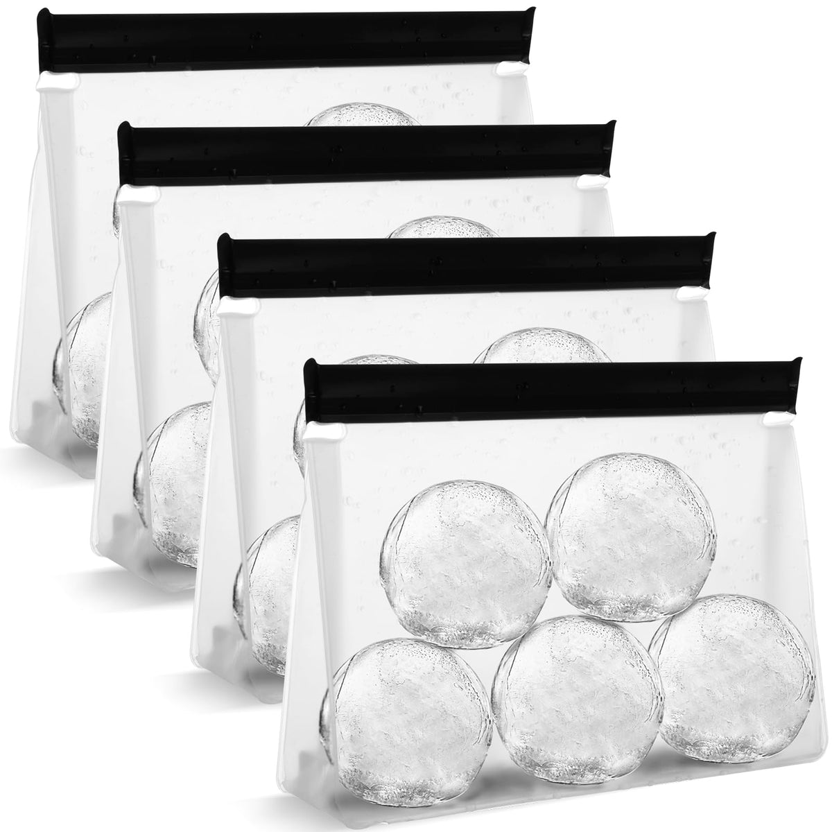 Sacs glace réutilisables YEXEXINM – ensemble pratique pour stocker de la glace.