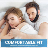 Bandeau menton YeyHaiza, compatibilité CPAP pour le sommeil.
