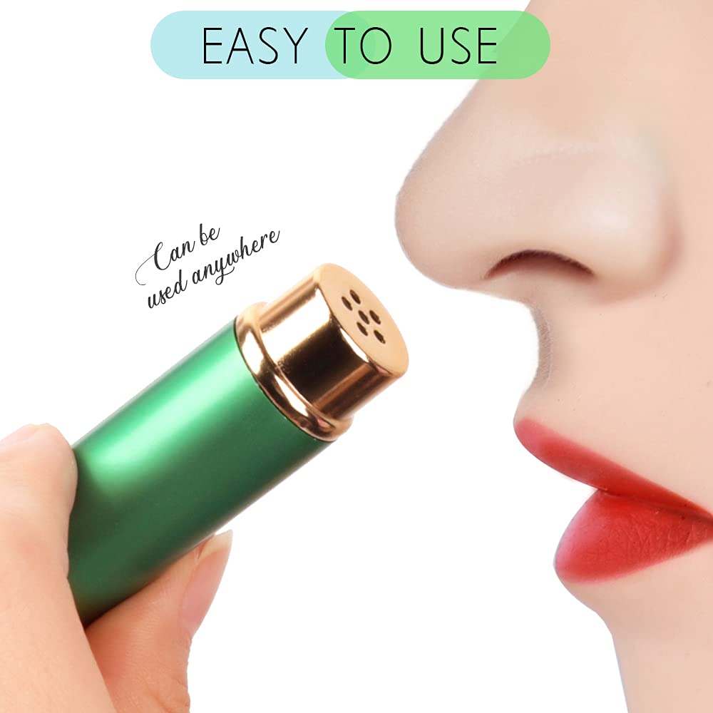 Inhalateur nasal YGDZ violet, mini taille, idéal pour poche