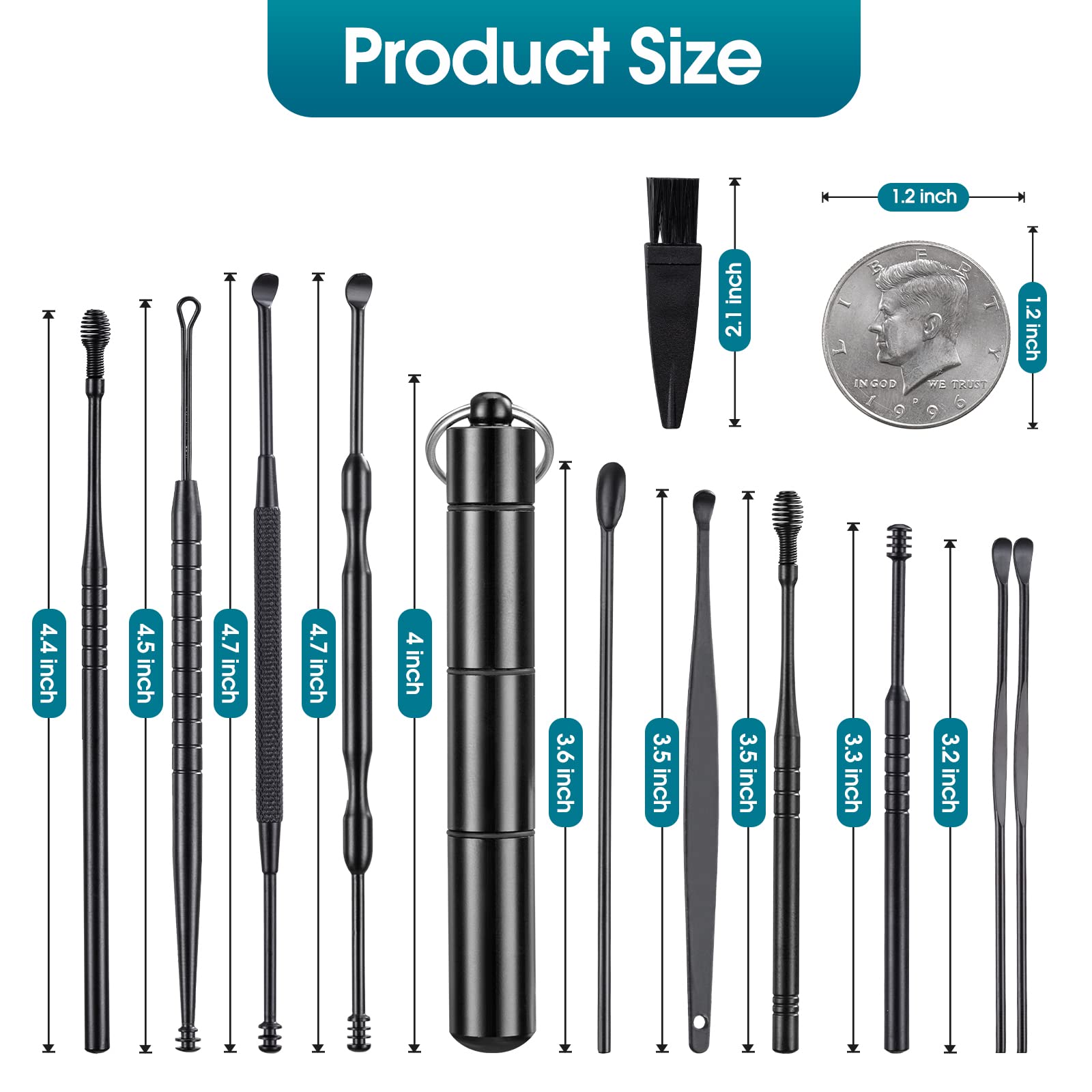 YIGO MASTER: étui de rangement inclus pour garder le kit organisé.