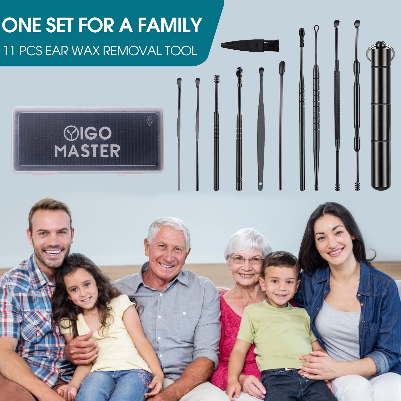 YIGO MASTER: kit d'hygiène oreille pratique pour domicile.