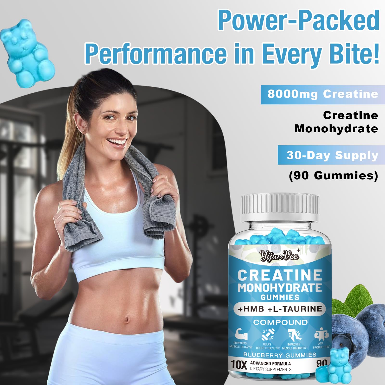 Gummies YijunVee produit testé et contrôle qualité USA.