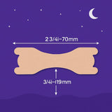 Bandes nasales YILINM, design translucide et discret pendant le sommeil.