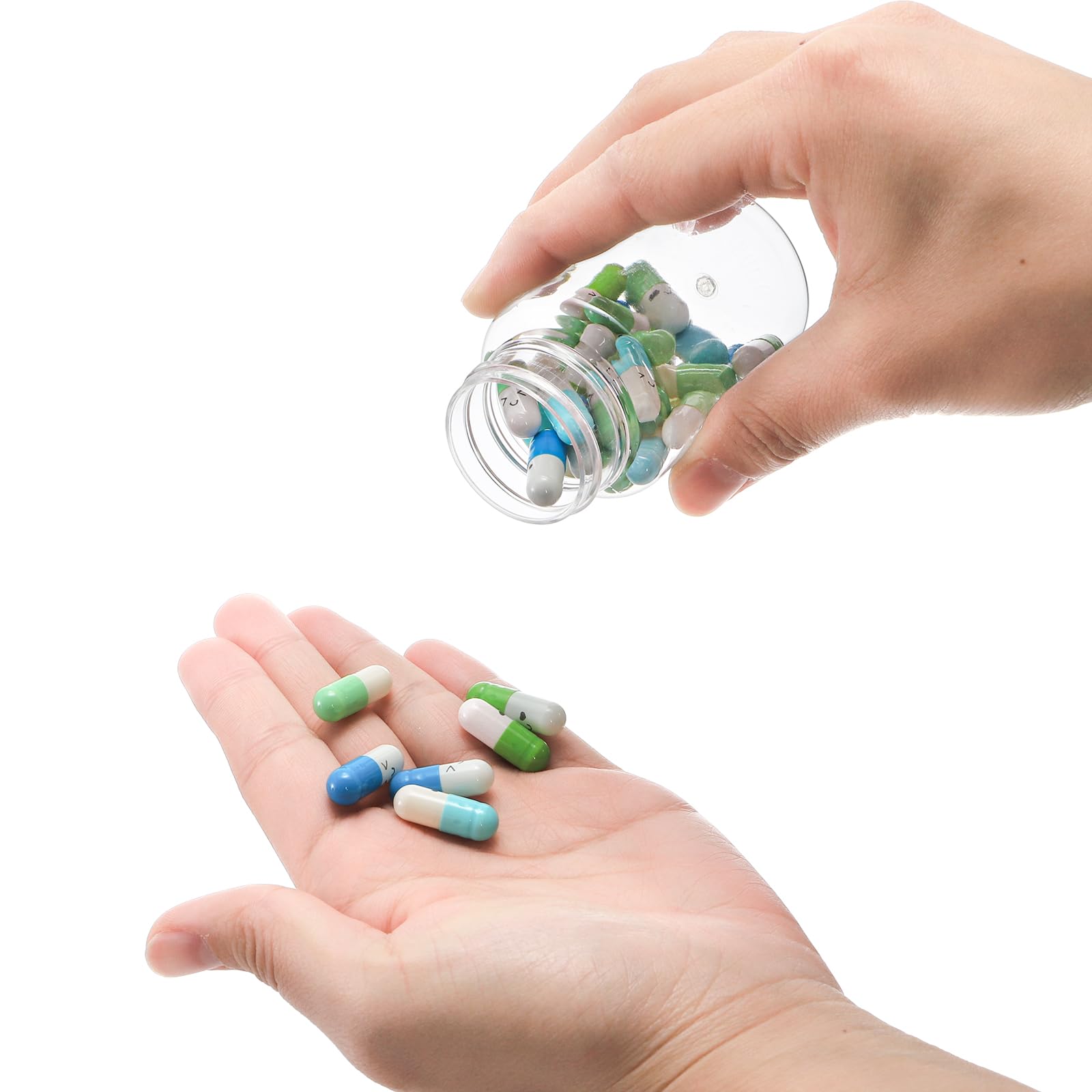 Contenu visible YIMITEE, repérage rapide des pilules et vitamines.