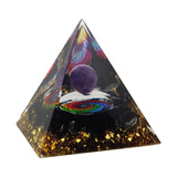Pyramide YINBEILIXU en améthyste, favorise concentration et calme intérieur.