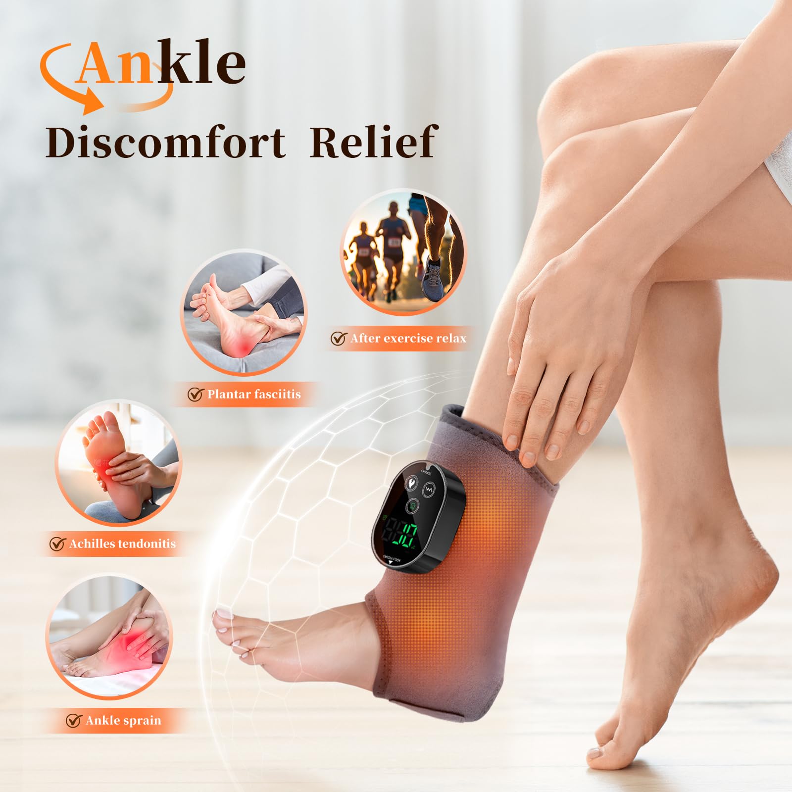 Yincook velcro-ajustable-cheville: maintien sûr et ajustement rapide