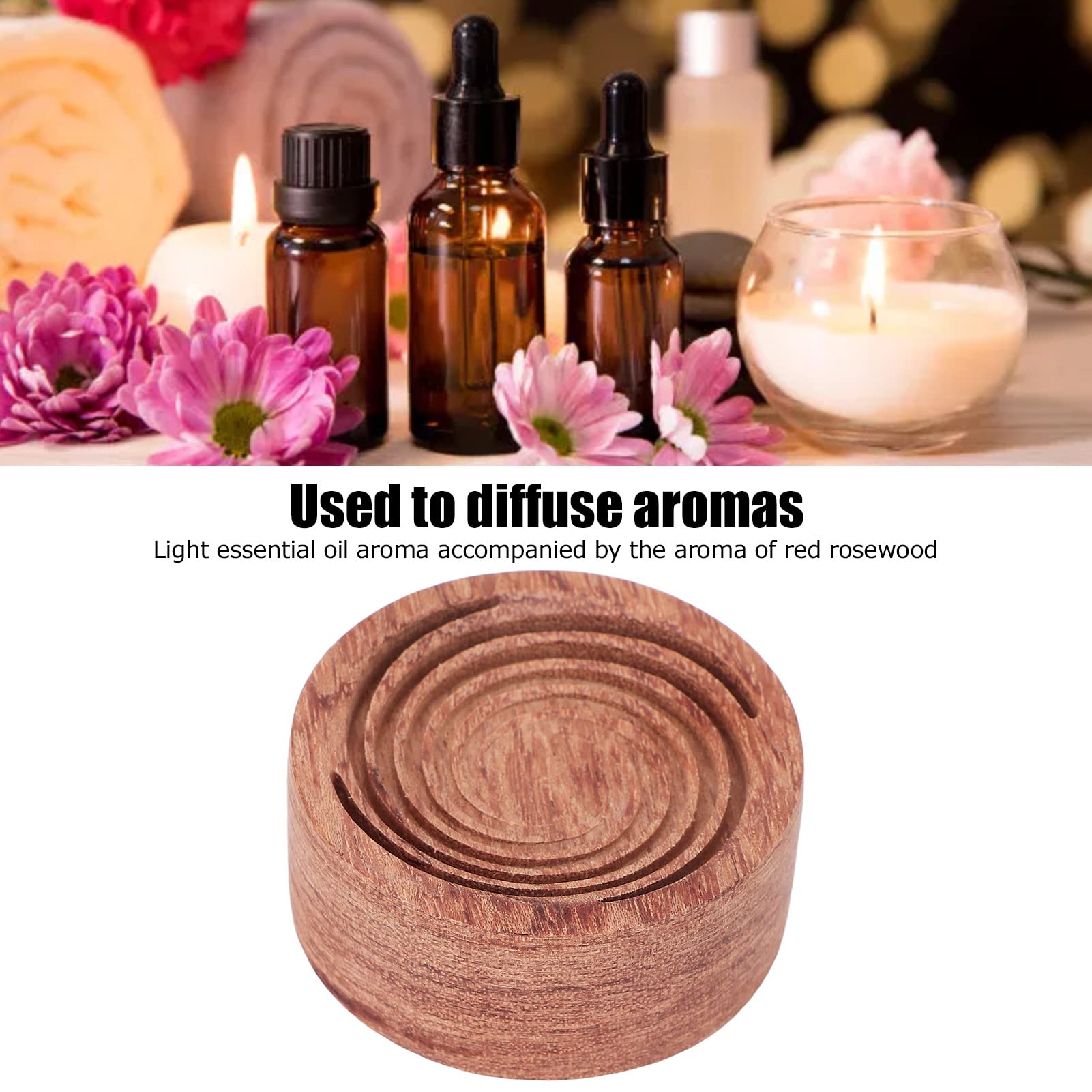 Yinhing diffuseur bureau bois mini: atmosphère calme et concentrée