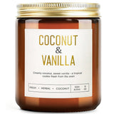 Bougie coco-vanille YINUO LIGHT, parfum durable pour salon.
