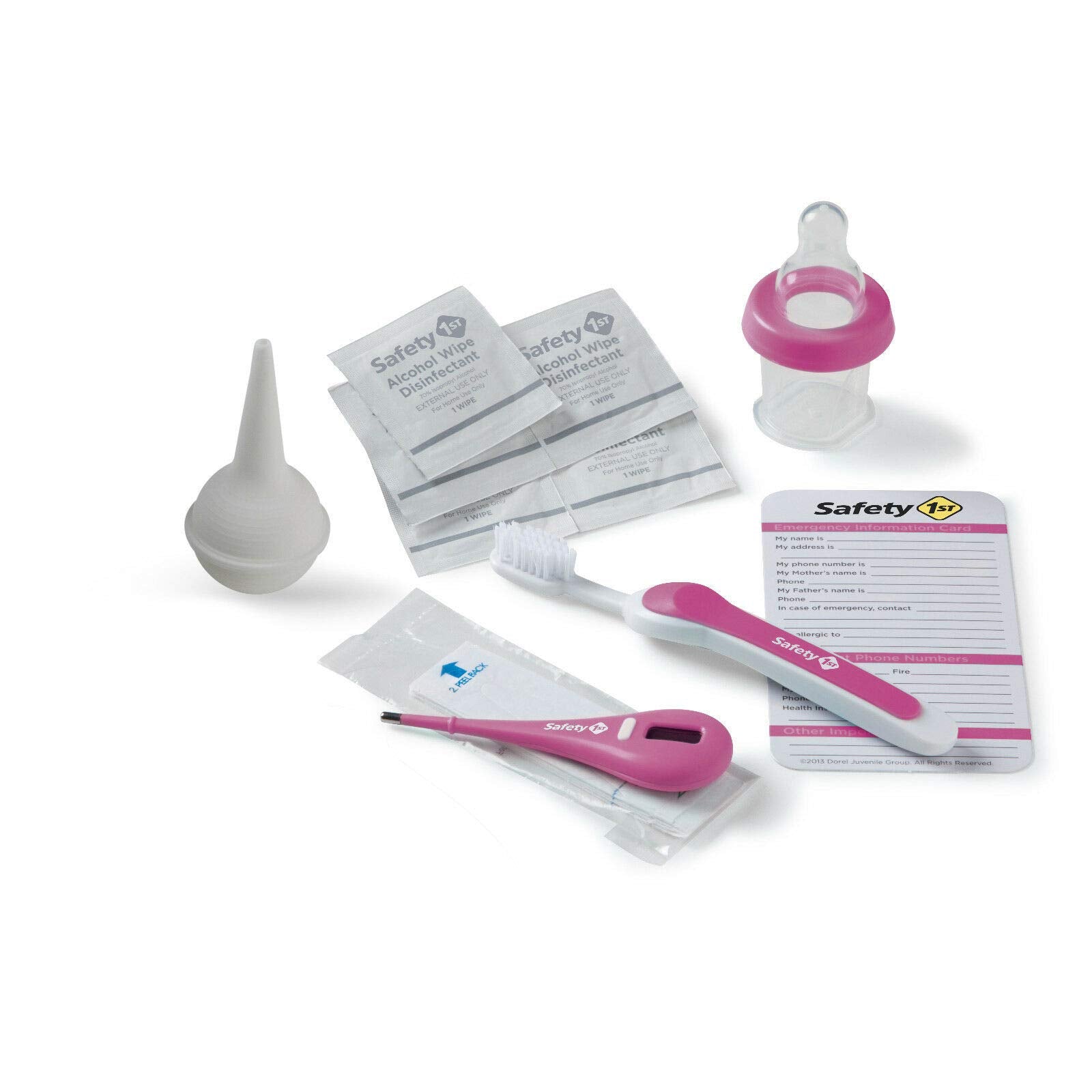 Aspirateur nasal SafetyFirst par YISHIDA, soulage la respiration du bébé.