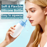 Embout silicone de rechange YiyueMed, accessoire pratique pour rinçage nasal.