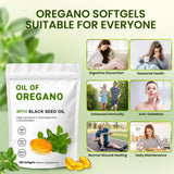 YKJHCSL formule-2-en-1-origan-nigelle: synergie naturelle pour le quotidien.