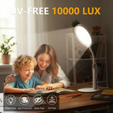 Trois températures lumineuses pour ambiance et travail.