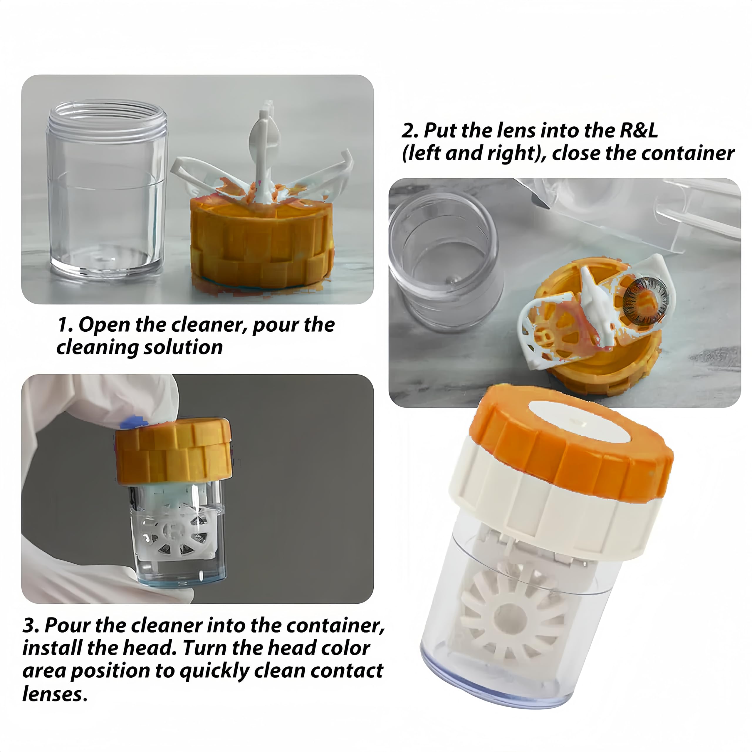YKuzLx applicateur-outil, accessoire pratique pour lentilles.