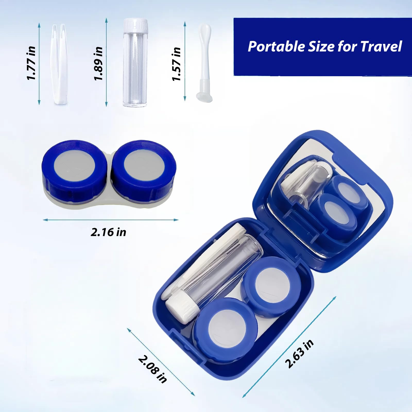 YKuzLx bouteille de solution, pratique en déplacement.