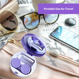 YKuzLx kit-accessoires-lentilles-coloré – kit tendance violet pour votre routine