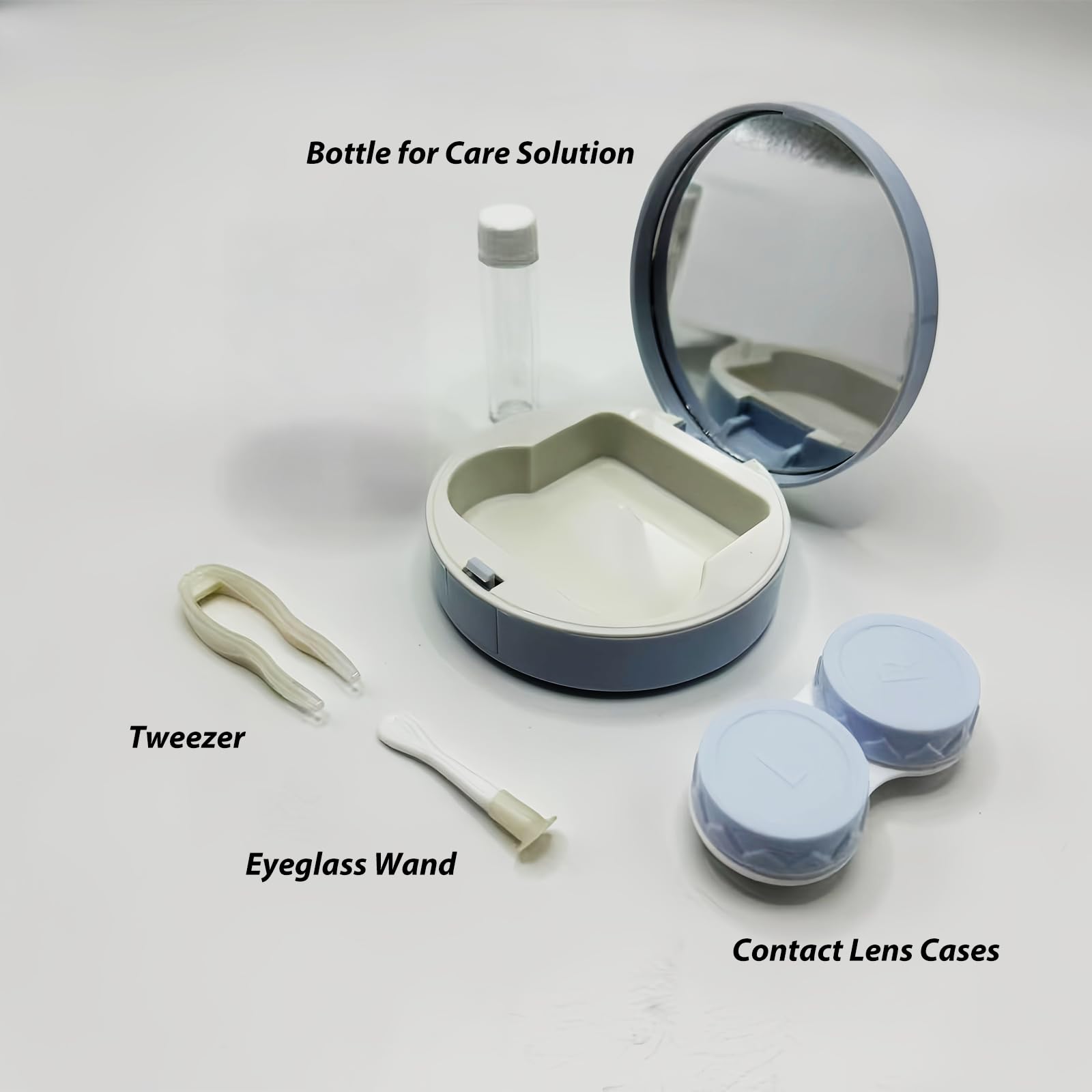 YKuzLx miroir intégré, facilitant l'inspection des lentilles en déplacement.