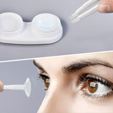 YKuzLx pince-applicateur lentilles, manipulation précise sans toucher.
