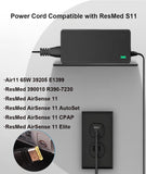 YLNYEUI câble alimentation ResMed AirCurve 11 VAUTO, connexion fiable en déplacement
