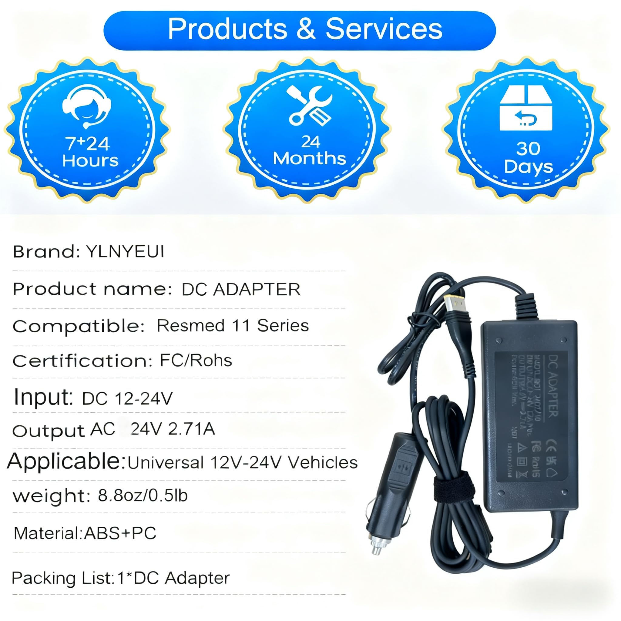 YLNYEUI Remplacement PN 39231 ResMed AirSense 11, performance stable et rapide